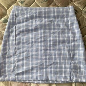 plaid skirt !